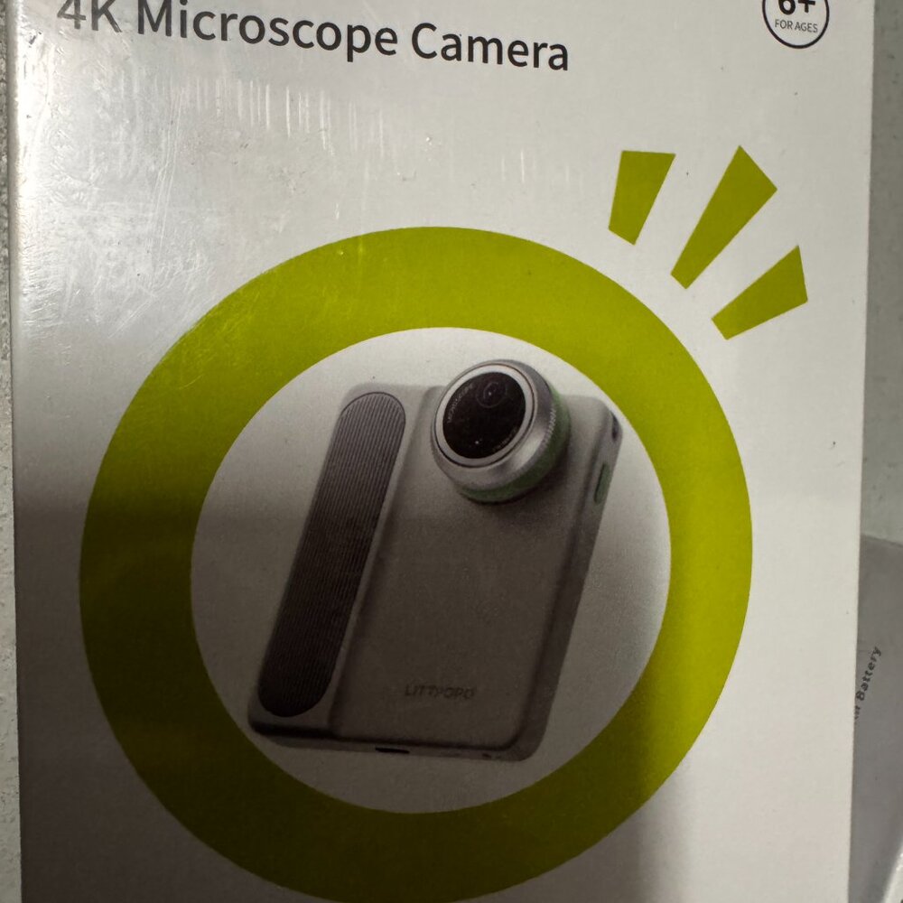 MicroCam X1 4K Digital Camera with 400X Microscope, True 4K Footage, Autofocus, - Picture 2 of 7